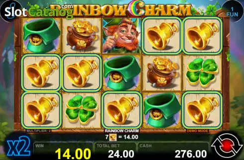 Οθόνη3. Rainbow Charm (CT Gaming) Κουλοχέρης 