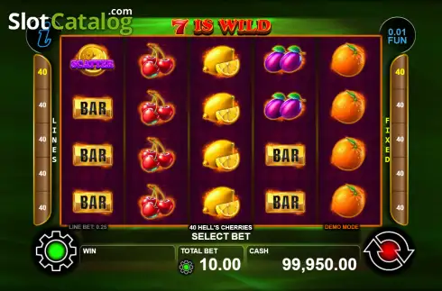 Οθόνη2. 40 Hell's Cherries Κουλοχέρης