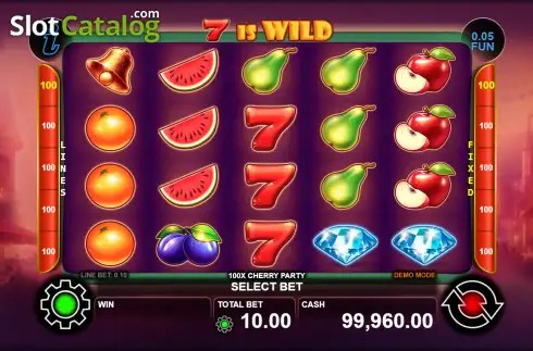 Οθόνη2. 100x Cherry Party Κουλοχέρης