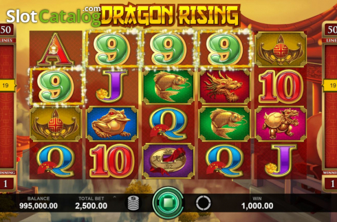Οθόνη3. Dragon Rising Κουλοχέρης