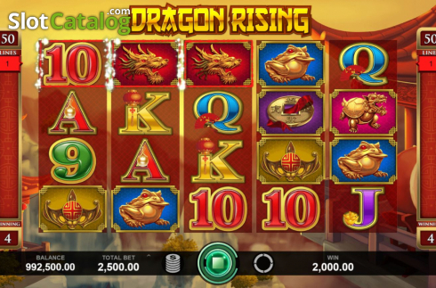 Οθόνη4. Dragon Rising Κουλοχέρης