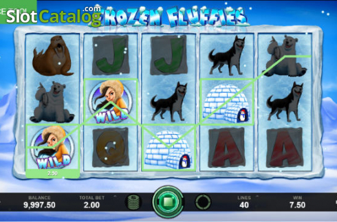 Οθόνη5. Frozen Fluffies Κουλοχέρης