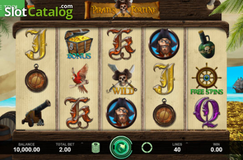 Οθόνη2. Pirates of Fortune Κουλοχέρης