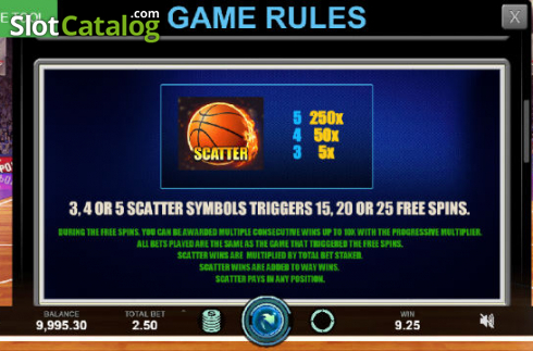 Οθόνη6. Basketball Pro Κουλοχέρης