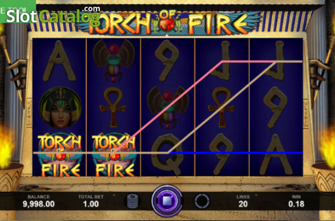Οθόνη3. Torch of Fire Κουλοχέρης