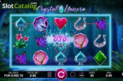 Οθόνη4. Crystal Unicorn Κουλοχέρης