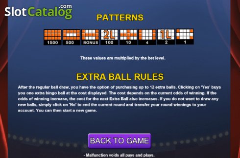 Οθόνη6. Bingo Circus (Caleta Gaming) Κουλοχέρης