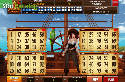Οθόνη2. Bingo Pirata Κουλοχέρης