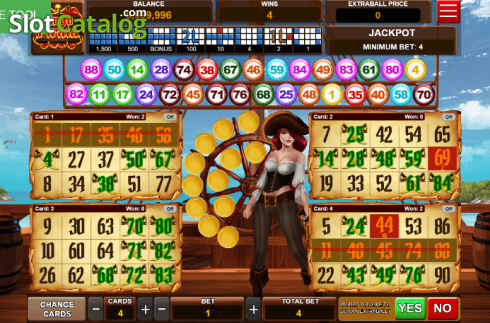 Οθόνη3. Bingo Pirata Κουλοχέρης