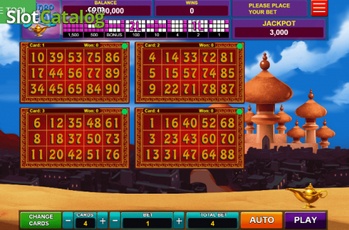 Οθόνη2. Bingo Genio Κουλοχέρης 