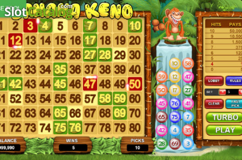 Οθόνη3. Banana Keno Κουλοχέρης 