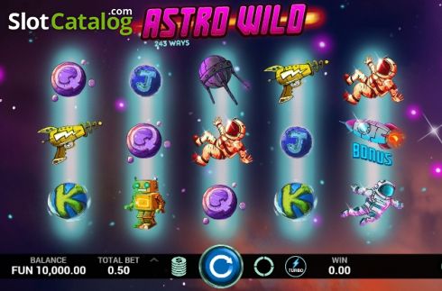 Οθόνη2. Astro Wild (Caleta Gaming) Κουλοχέρης