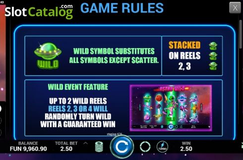Οθόνη6. Astro Wild (Caleta Gaming) Κουλοχέρης