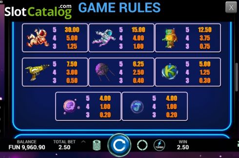 Οθόνη8. Astro Wild (Caleta Gaming) Κουλοχέρης