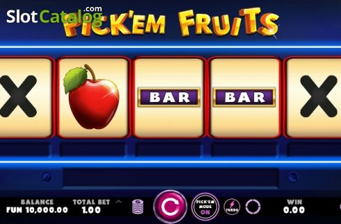 Οθόνη2. Pick' Em Fruits Κουλοχέρης