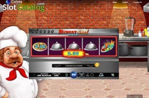 Οθόνη3. Hungry Chef Pickem Κουλοχέρης