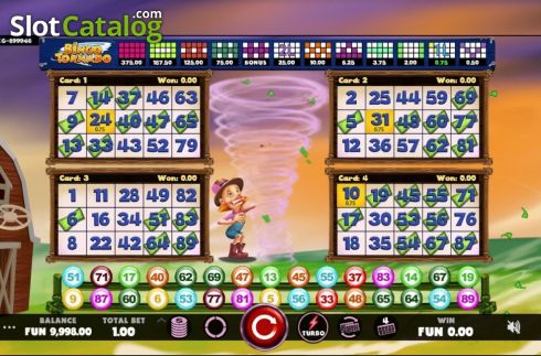 Οθόνη2. Bingo Tornado Κουλοχέρης