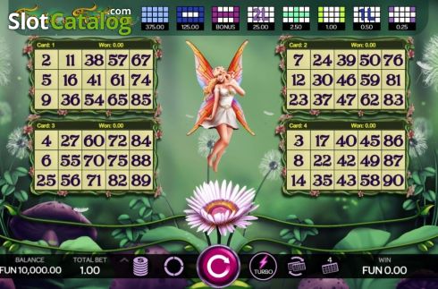 Οθόνη2. Bingo Fada da Fortuna Κουλοχέρης