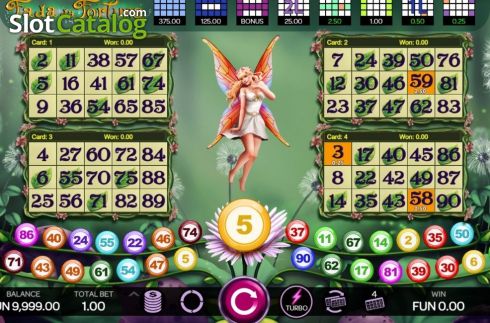 Οθόνη3. Bingo Fada da Fortuna Κουλοχέρης