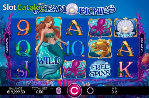 Οθόνη2. Ocean Richies (Caleta Gaming) Κουλοχέρης