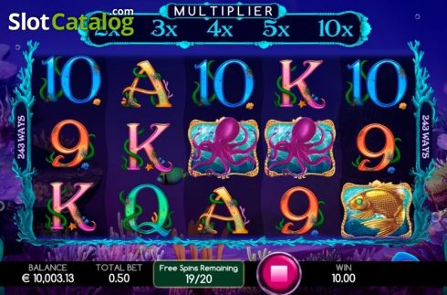 Οθόνη3. Ocean Richies (Caleta Gaming) Κουλοχέρης