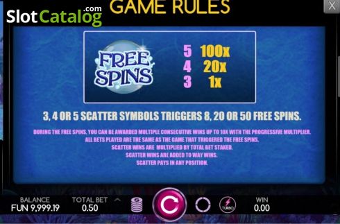 Οθόνη8. Ocean Richies (Caleta Gaming) Κουλοχέρης
