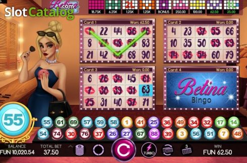 Οθόνη3. Betina Bingo Κουλοχέρης