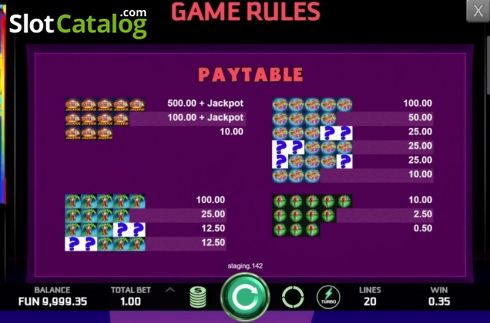 Οθόνη7. Samba (Caleta Gaming) Κουλοχέρης
