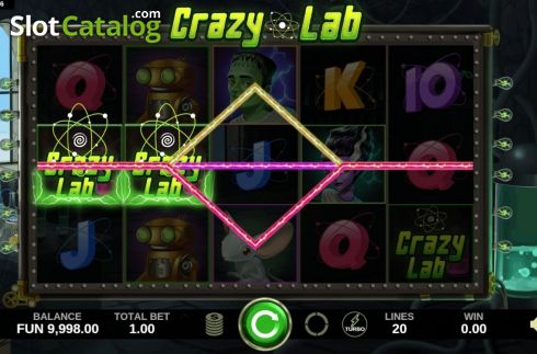 Οθόνη4. Crazy Lab (Caleta Gaming) Κουλοχέρης