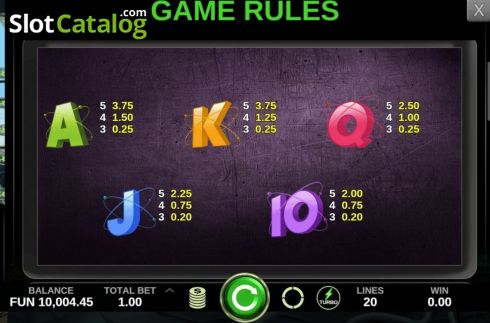 Οθόνη8. Crazy Lab (Caleta Gaming) Κουλοχέρης
