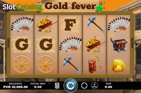 Οθόνη2. Gold Fever (Caleta Gaming) Κουλοχέρης