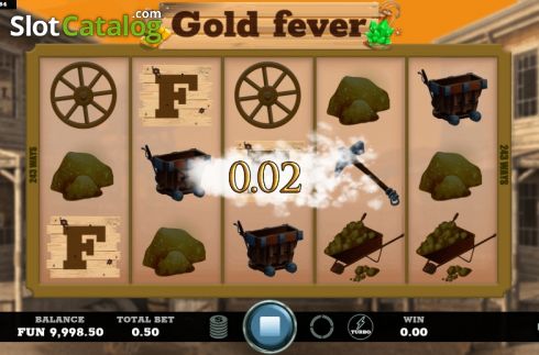 Οθόνη3. Gold Fever (Caleta Gaming) Κουλοχέρης