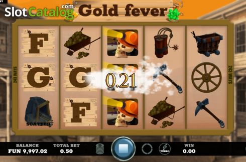 Οθόνη4. Gold Fever (Caleta Gaming) Κουλοχέρης