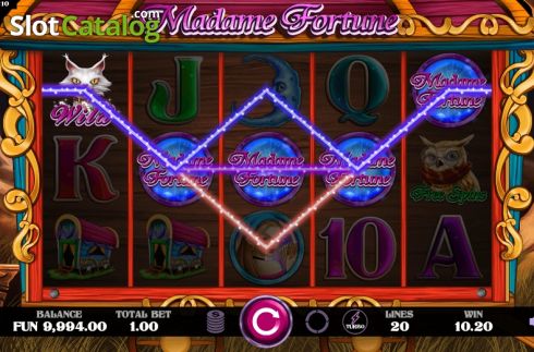 Οθόνη3. Madame Fortune (Caleta Gaming) Κουλοχέρης