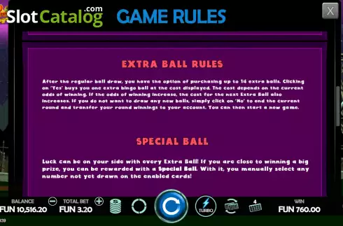 Οθόνη5. Bingo Halloween Κουλοχέρης