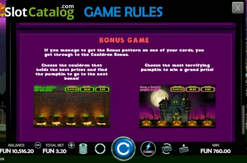 Οθόνη9. Bingo Halloween Κουλοχέρης
