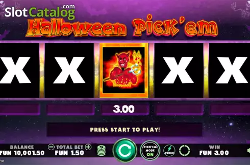 Οθόνη3. Halloween Pick'em Κουλοχέρης