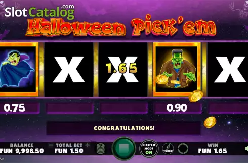 Οθόνη4. Halloween Pick'em Κουλοχέρης