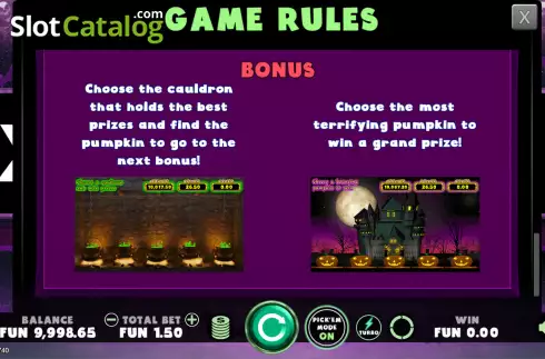 Οθόνη6. Halloween Pick'em Κουλοχέρης