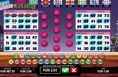 Οθόνη4. Bingo Gatinho Κουλοχέρης