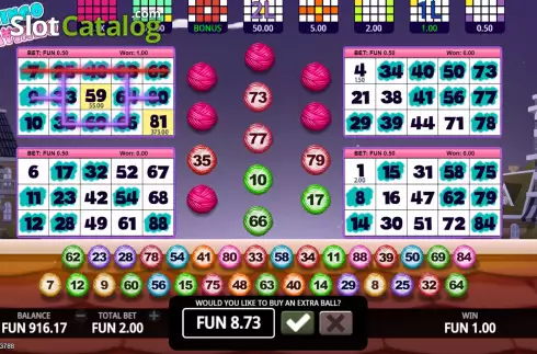Οθόνη7. Bingo Gatinho Κουλοχέρης