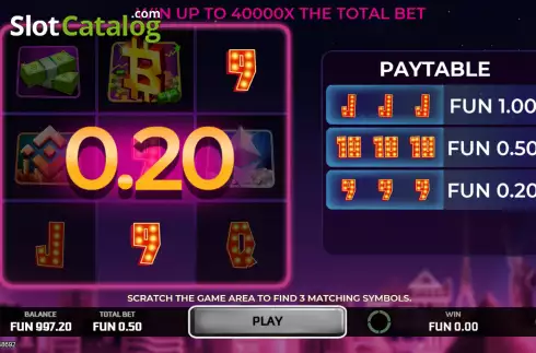 Οθόνη4. Billion Llama Scratchcard Κουλοχέρης
