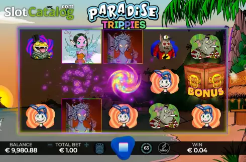 Οθόνη3. Paradise Trippies Κουλοχέρης