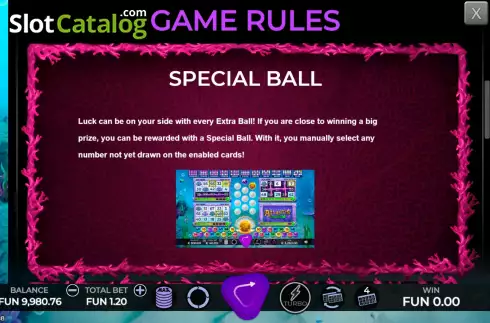 Οθόνη8. Atlantis Bingo (Caleta Gaming) Κουλοχέρης