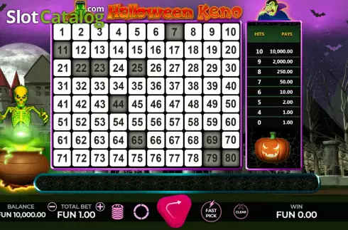 Οθόνη2. Halloween Lotto Κουλοχέρης