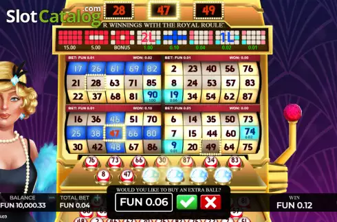 Οθόνη4. Bingo Royale Κουλοχέρης 