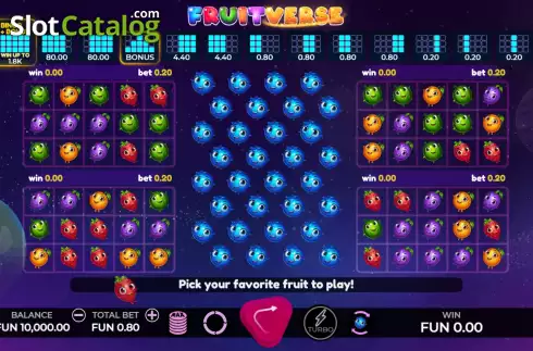 Οθόνη3. Fruitverse Κουλοχέρης