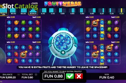 Οθόνη5. Fruitverse Κουλοχέρης