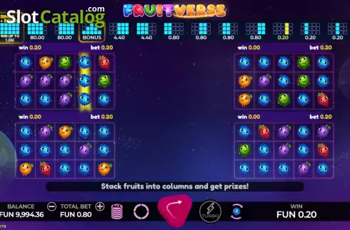 Οθόνη4. Fruitverse Κουλοχέρης