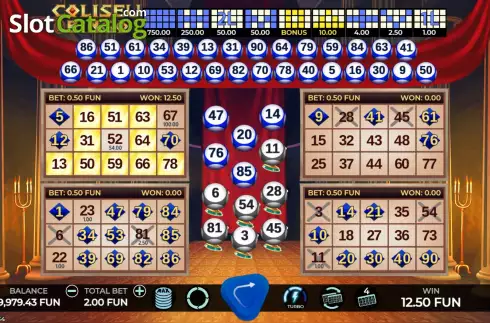 Οθόνη4. Coliseu Bingo Κουλοχέρης